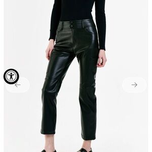 Dear John women’s  Classic Black leather pants